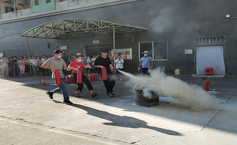美泰喷雾公司消防演习暨安全生产主题报道——安全生产，生命重于泰山！