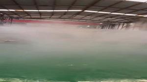 美泰喷雾--双流体喷雾雾化喷嘴雾炮机喷头喷雾效果展示